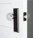 Nostalgic Warehouse New York Long Plate With Waldorf Knob In Timeless Bronze. Fixed Price $124.95.