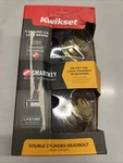 Kwikset Double Cylinder Deadbolt Polished Brass Smart Key 99850-055. 20. Fixed Price $25.00.