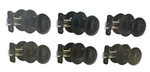Defiant Hartford Matte Black Hall Closet Door Knob Contractor 6-PACK 1007789938. Fixed Price $44.95.