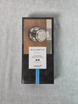 Baldwin Prestige Alcott Bed Bath Privacy Door Knob/handle Satin Nickel 93530-006. Fixed Price $40.00.