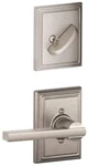Schlage F59-LAT-ADD Latitude Single Cylinder Interior Pack With Addison Rose. Fixed Price $101.73.