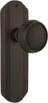 Nostalgic Warehouse 706822 Deco Plate Craftsman Knob Dummy Door Set Orb Bronze. Fixed Price $79.00.