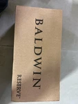Baldwin PVCRYTSR112 Privacy Crystal Knob & Square Rose Venetian Bronze Finish. Fixed Price $130.38.