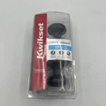 Kwikset Signature Series Pismo Round Matte Black Bed/bath Door Knob With Lock. Fixed Price $16.99.