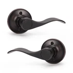 Knobwell 4 Pair Of Dummy Door Handles Oil Rubbed Bronze Interior Closet. Fixed Price $104.58.