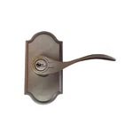 Weslock Bordeau Keyed Door Lever Right Weathered Pewter Handle. Fixed Price $16.83.