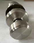 Schlage F10-BWE-619-GSN Bowery Passage Door Knob Satin Chrome. Fixed Price $14.95.