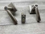 Baldwin ENSQUCSR150 Square Single Cyclinder Key Entry Door Lever Read**. Fixed Price $40.49.