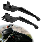 Black Motorcycle Brake Clutch Hand Levers Chrome Pair Set Universal. Fixed Price $37.99.