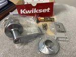 Kwikset 733KNL-26D Kingston Light Commercial Privacy Door Lever Ul Satin Chrome. Fixed Price $29.99.