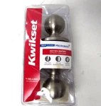 Kwikset Polo Satin Nickel Keyed Entry Door Knob Microban #49220 400P-15-CP-K6-V1. Fixed Price $15.49.