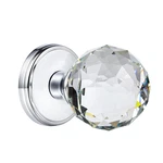 Clctk Crystal Glass Door Knobs Interior Round For Hall And Closet. Fixed Price $53.78.