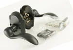 Delaney Hardware Tiara Privacy Door Lever Handle Aged Black 502TB-TI-ABK-RH Cv. Fixed Price $25.99.