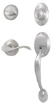 Weslock L2810-NXNFR2D Hillcrest Eh With New Haven Lever, Satin Nickel. Fixed Price $111.98.