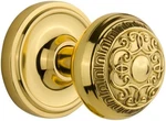 Nostalgic Warehouse Classic Rosette With Egg & Dart Round Door Knob. Fixed Price $290.99.
