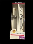 Baldwin 85315-150-FD Wave Reversible Dummy Door Lever Set Satin Nickel Nos. Fixed Price $139.99.