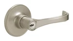 Schlage J54TOR619 Dexter By Torino Keyed Entry Lever, Satin Nickel. Fixed Price $66.06.