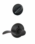 Schlage F59ACC716RH Aged Bronze Right Handed Single Cylinder Interior Pack. Fixed Price $23.97.