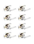 Mengico 8 Pack Privacy Door Handle, Satin Nickel Interior Knobs For Bed .... Fixed Price $149.86.