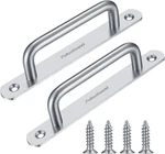 2PCS Barn Door Handles Stainless Steel Sliding Pulls For Cabinets Wardrobe 6.3. Fixed Price $26.10.