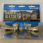 Guard Bed & Bath Lockset-fits All Standard Doors 2-3/8 2-3/4 Backset New. Fixed Price $23.05.