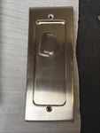 For Parts Emtek SPC211515 Rectangular 7-1/4" Privacy Mortise Pocket Door, Missin. Fixed Price $50.00.