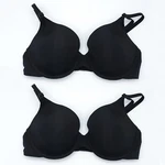 Classic T-shirt Bras (set Of 2) Sz 34C Black Amazon Essentials Nwt Free Shipping. Fixed Price $19.95.