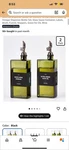 Gelury Olive Oil Dispenser Set 2X16.9OZ Uv-blocking Glass Bottles New. Fixed Price $30.00.