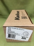 Kwikset 94002-950 Cove Door Knob Entry Matte Black. Fixed Price $19.99.