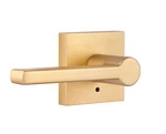 New Miseno MLK3022 Lorton Flat Bar Privacy Door Lever Set - Satin Brass Gold. Fixed Price $22.10.