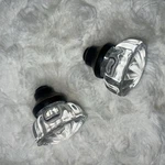 2PC Clear Glass Crystal Door Knob Handles Retro Chic! Rubbed Bronze Crafts Decor. Fixed Price $27.50.