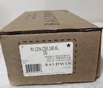 Baldwin PV.CON.CSR.190.6L.DS Privacy Door Knob Matte Black Round W/ Hardware. Fixed Price $67.20.
