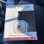 Baldwin Premium Interior Dummy Trim Latch 95455.150.LDM Left Hand Satin Nickel. Fixed Price $15.00.