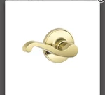 Dexter Schlage Passage Lever J10 605 Rh Salle Bright Brass Bed- Bath. Fixed Price $19.30.