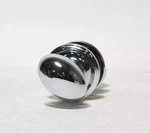 Copper Creek Egg Passage Knob Polished Stainless Black EK2020PS. Fixed Price $5.00.