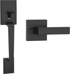 Hosom Front Door Handle Matte Black Exterior Entry Lever No Lock Reversible. Fixed Price $29.69.