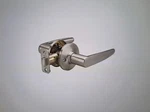 Yale Edge Alpharetta Lever Satin Nickel - Passage ALPA15. Fixed Price $24.99.