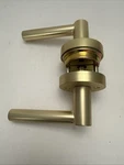 Miseno 8940298/ HLK2104CB Passage Door Lockset Satin Brass. Fixed Price $20.00.