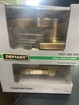 Defiant Tonebridge Brushed Gold Hall And Closet 1007789959. Fixed Price $17.00.