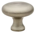 Emtek 86014US15A Providence Mushroom Knob Finish: Antique Nickel, Size: 1.25". Fixed Price $27.70.