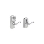 Schlage Camelot Accent Lever Entry Flex Lock Electron Satin Chrome 626 FE595. Fixed Price $67.57.