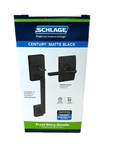 Schlage Century Entrance Handle W/ Latitude Lever Matte Black FE285CEN622LATCEN. Fixed Price $89.95.