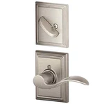Schlage Accent Left Handed One-sided Dummy Interior Pack Addison Trim, Nickel. Fixed Price $27.49.