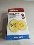 Hyper Tough Bed Bath Privacy Doorknob Gold Interior Locking. Fixed Price $15.00.