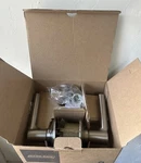 Schlage Broadway Passage Door Lever Set Satin Nickel F10BRW619. Fixed Price $19.00.