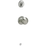 Schlage Series JH59STR619 Passage Knob, Stratus, 2-3/4 In Dimensions, Metal,. Fixed Price $57.60.
