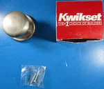 Kwikset Hancock 788H 15 Gr Lockset Door Knob Satin Nickel 2WJC8. Fixed Price $7.98.