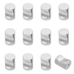 12 Pcs Aluminum Cylinder Drawer Pulls Wardrobe Knobs Modern Cylindrical Handl.... Fixed Price $17.21.