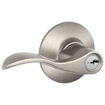 Schlage F80ACC619LH Satin Nickel Accent Storeroom Door Leverset For Left. Fixed Price $108.84.
