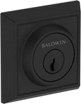 Baldwin Sc.chd Chamfered Square Solid Brass Single Cylinder Keyed Entry Deadbolt. Fixed Price $43.45.